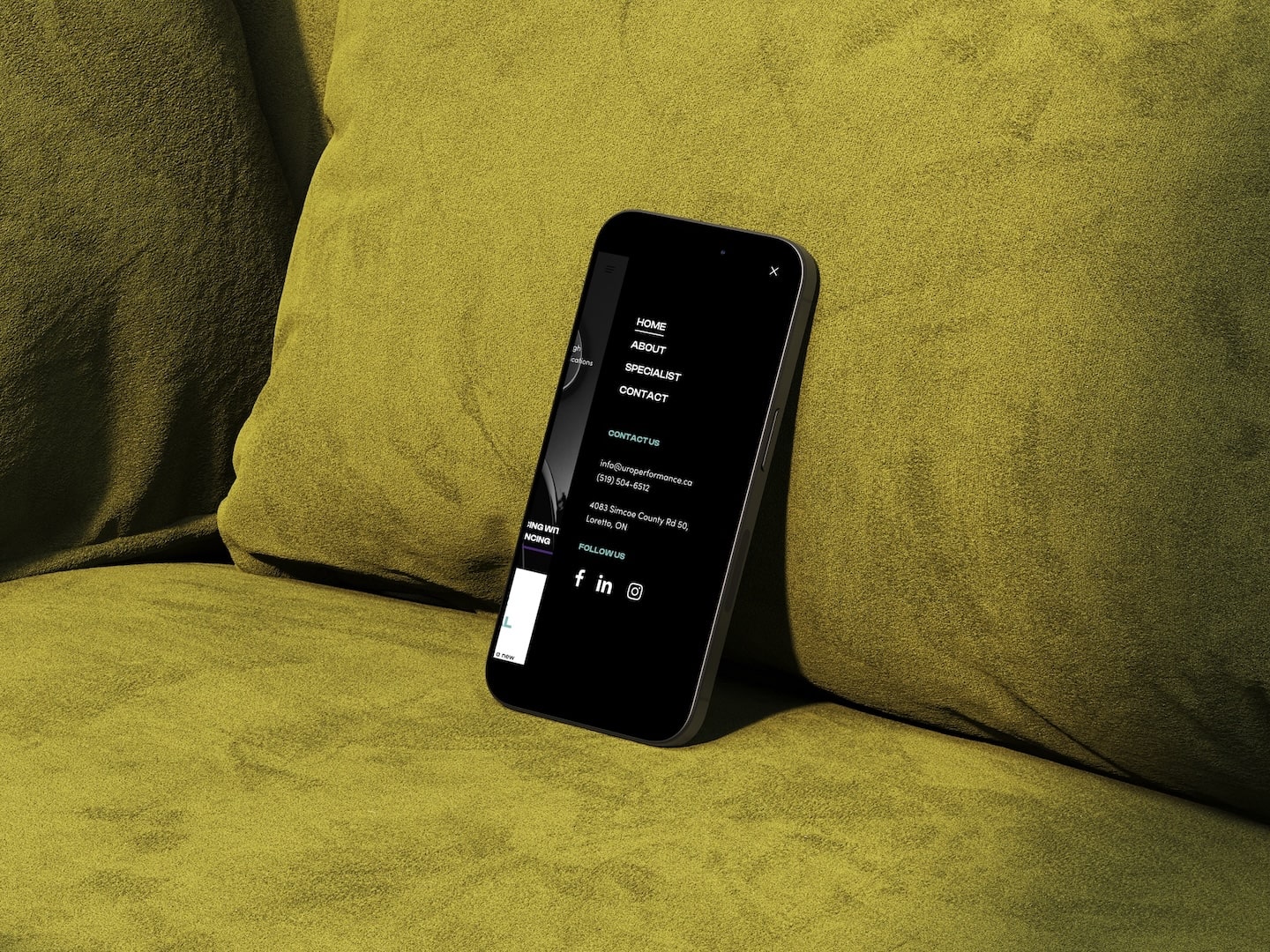 Mobile website design for URO Performance – Toronto-based automotive performance company by Series Five